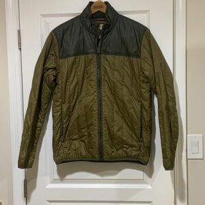 Filson Olive and Dark Green Puffer Jacket